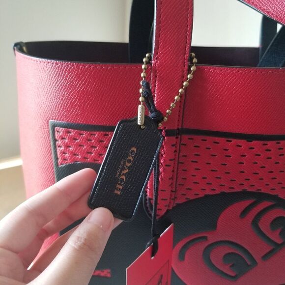 NWT Coach Disney Micky Large Tote - Picture 12 of 12